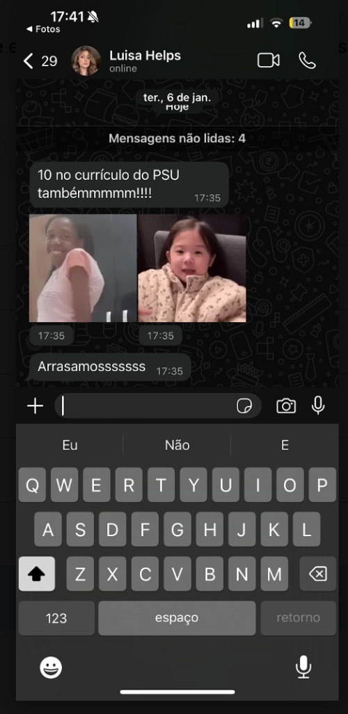 Depoimento Luisa — 10 no currículo do PSU